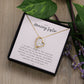 To My Amazing Sister, My Maid of Honor - Forever Necklace